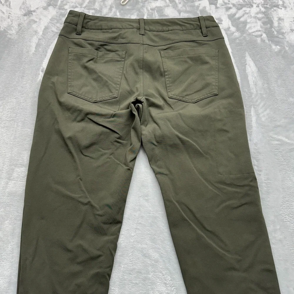 BYLT Everyday Pant 2.0 Mens Large Green Stretch Performance‎ Casual Pants Chino